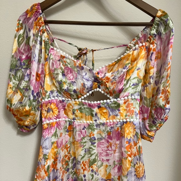 Beautiful colorful summer dress - Picture 4 of 5